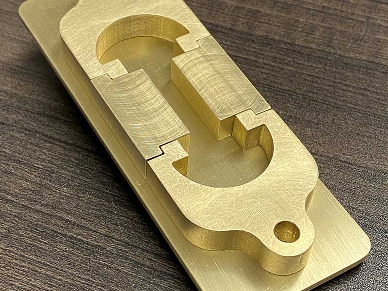 CNC Machining - Equipment Manufacturing - Brass Asphalt Gauge